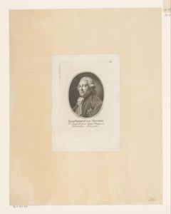 Portret van Ewald Friedrich von Hertzberg