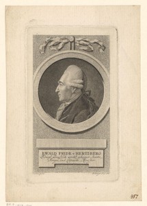 Portret van Ewald Friedrich von Hertzberg