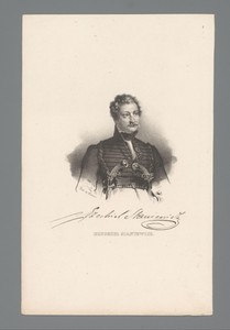 Portret van Ezechiel Staniewicz