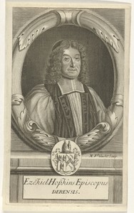 Portret van Ezekiel Hopkins