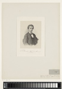 Portret van F.C. Domela Nieuwenhuis