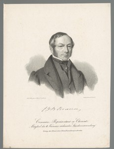 Portret van F.G.B. Krause