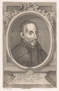 Portret van Famiano Strada op 78-jarige leeftijd