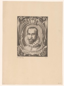 Portret van Federico Bonaventura op 47-jarige leeftijd