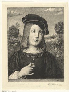Portret van Federico Gonzaga als kind
