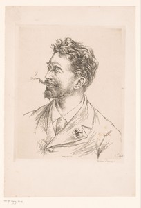 Portret van Félicien Rops