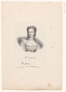 Portret van Félicité de Genlis