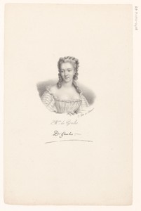 Portret van Félicité de Genlis