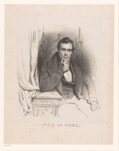 Portret van Félix De Vigne