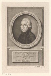 Portret van Felix Nyscheler