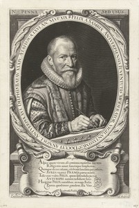 Portret van Felix van Sambix op 66-jarige leeftijd