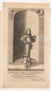 Portret van Ferdinand Albrecht I von Braunschweig-Wolfenbüttel-Bevern