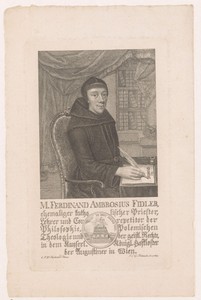 Portret van Ferdinand Ambros Fidler
