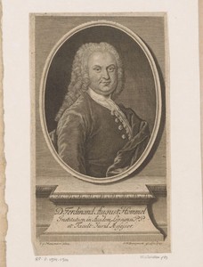 Portret van Ferdinand August Hommel