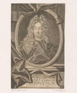 Portret van Ferdinand Ernst von Mollaert
