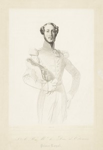 Portret van Ferdinand Filips van Orléans