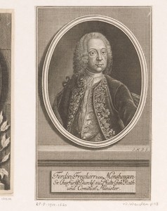 Portret van Ferdinand, Freiherr von Menshengen