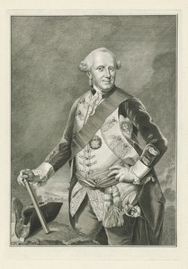 Portret van Ferdinand hertog van Brunswijk-Lüneburg