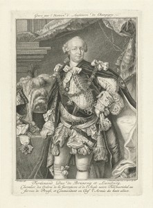 Portret van Ferdinand hertog van Brunswijk-Lüneburg
