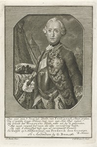 Portret van Ferdinand, hertog van Brunswijk-Wolfenbüttel