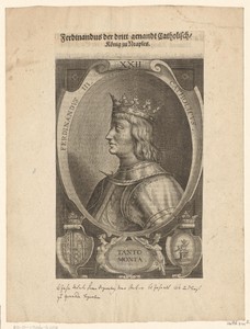 Portret van Ferdinand II van Aragon, koning van Napels