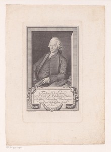 Portret van Ferdinand Joseph von Leber
