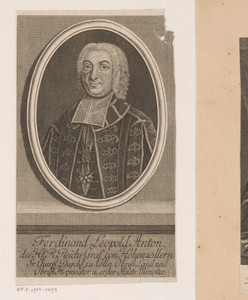 Portret van Ferdinand Leopold von Hohenzollern-Sigmaringen