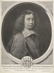 Portret van Ferdinand von Fürstenberg