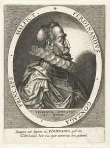 Portret van Ferdinando Gonzaga, hertog van Molfette