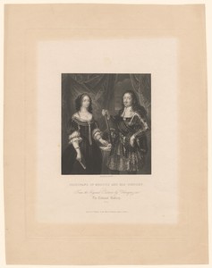 Portret van Ferdinando II de Medici en Vittoria della Rovere