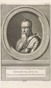Portret van Fernando Alvarez de Toledo, hertog van Alva
