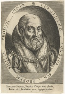 Portret van Ferrante Gonzaga, vicekoning van Sicilië
