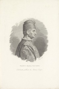 Portret van Filippo Maria Visconti, hertog van Milaan