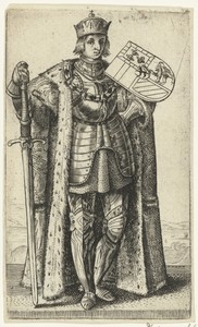 Portret van Filips de Schone, hertog van Bourgondië