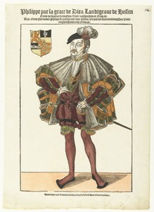 Portret van Filips I van Hessen