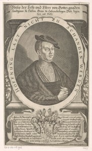 Portret van Filips I van Hessen