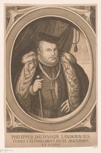 Portret van Filips I van Hessen
