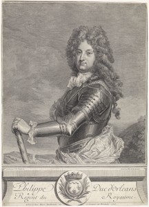 Portret van Filips II, hertog van Orléans