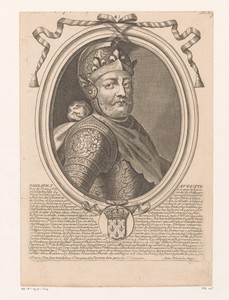 Portret van Filips II, koning van Frankrijk
