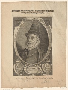 Portret van Filips II, koning van Napels