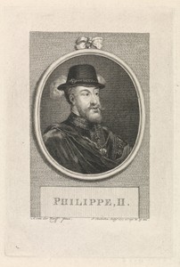 Portret van Filips II, koning van Spanje