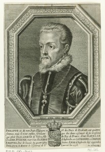 Portret van Filips II, koning van Spanje