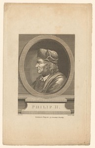 Portret van Filips II van Frankrijk