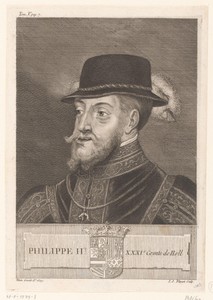 Portret van Filips II van Spanje