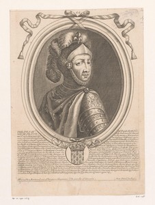 Portret van Filips III, koning van Frankrijk