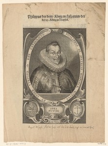 Portret van Filips III, koning van Napels
