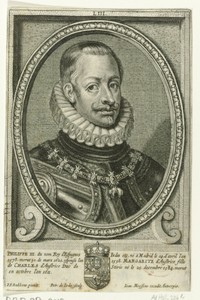 Portret van Filips III, koning van Spanje