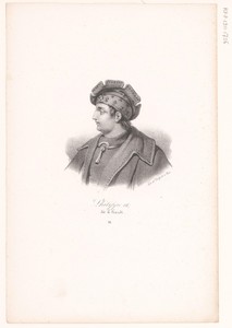 Portret van Filips III van Frankrijk
