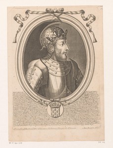 Portret van Filips IV de Schone, koning van Frankrijk