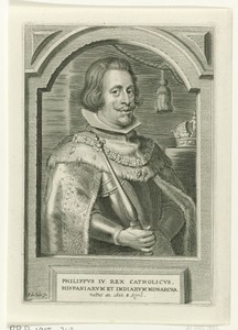 Portret van Filips IV, koning van Spanje